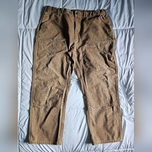 Vintage Carhartt Made In USA Double Knee Pants 42x30